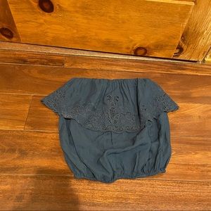 Amuse Society off the shoulder crop top